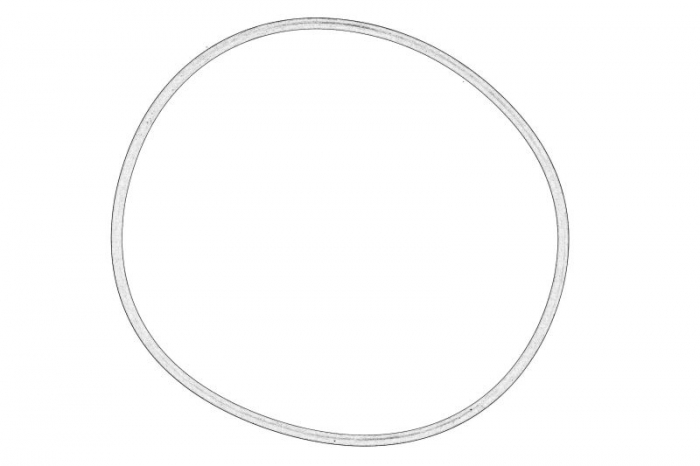 Garnitura pompa apa (130x4mm) potrivit DAF XF 106 MX-11330-MX-13390 05.17-