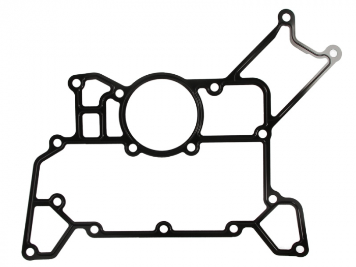 Garnitura radiator ulei potrivit MERCEDES ACTROS, ACTROS MP2   MP3, TOURISMO (O 350), TRAVEGO (O 580); NEOPLAN EUROLINER, SKYLINER, STARLINER; SETRA 400 OM541.920-OM942.911