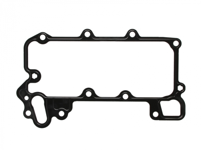 Garnitura radiator ulei potrivit MERCEDES ATRON, AXOR, AXOR 2, CAPACITY, CITARO 2, CITARO (O 530), CONECTO (O 345), INTEGRO (O 550), INTOURO, O 403, TOURISMO (O 350) OM447.947-OM458.990
