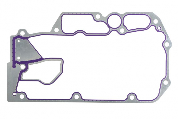 Garnitura radiator ulei potrivit MERCEDES potrivit MERCEDES ACTROS MP4   MP5, ANTOS, AROCS, TRAVEGO (O 580); SETRA 400, 500; DEUTZ FAHR 10000 471.943-OM473.915 07.11-