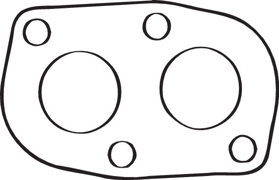 Garnitura sistem evacuare potrivit FIAT 124, 124 SPIDER, 125, 131, 132, ARGENTA, CROMA, REGATA, RITMO, TIPO; LANCIA BETA, BETA H.P.E., BETA SPIDER, DEDRA 1.4-2.0 01.66-07.99 [2]