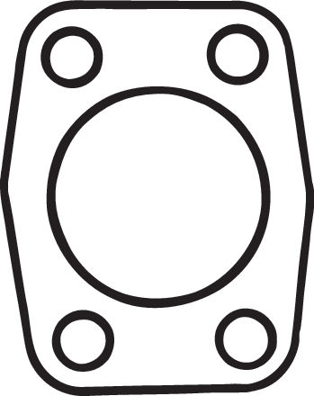 Garnitura sistem evacuare potrivit KIA SPORTAGE 2.0 04.94-08.03 [2]