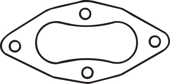Garnitura sistem evacuare potrivit SEAT ALHAMBRA; VW SHARAN 2.0/2.0LPG 1995-2010 [2]
