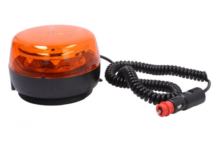 Girofar; ATLAS (portocaliu, 10 12 24 30V, LED, LED, fixare magnetica, numar programe: 1)