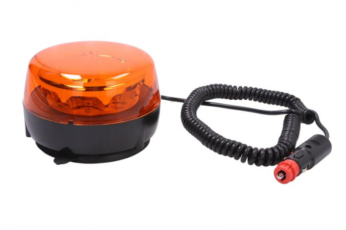 Girofar; ATLAS (portocaliu, 10 12 24 30V, LED, LED, fixare magnetica, numar programe: 1)
