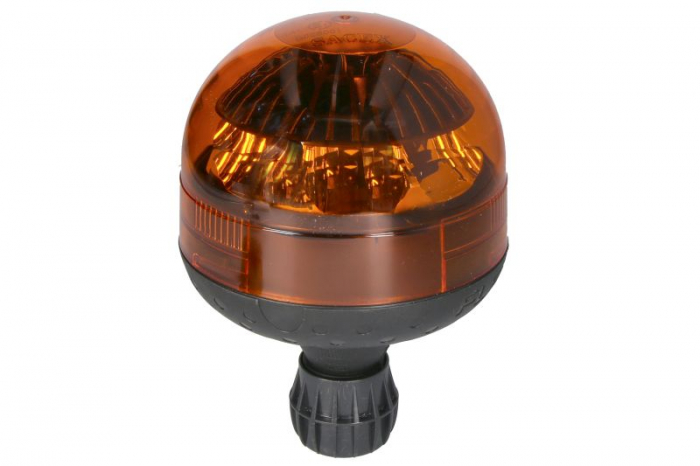 Girofar; E-VENUS (portocaliu, 10 12 24 30V, LED, LED, 17W, Fixare flexibila, tubular cap, numar programe: 1, double blit)
