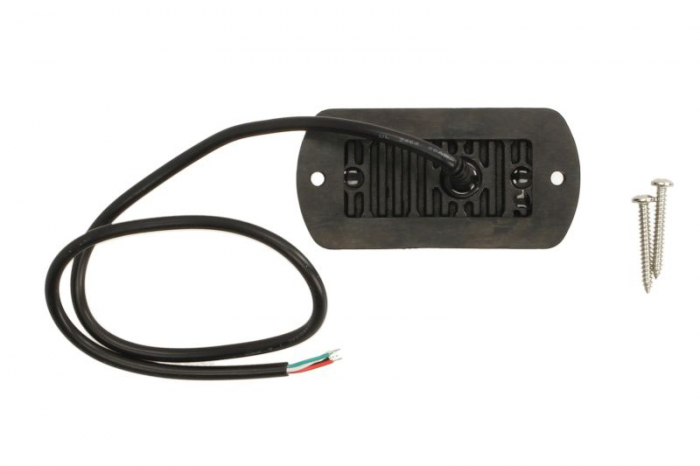 Girofar (portocaliu, 10/30V, LED, LED, 9W, 2-puncte montare, lungime cablu; 0,5m) [2]