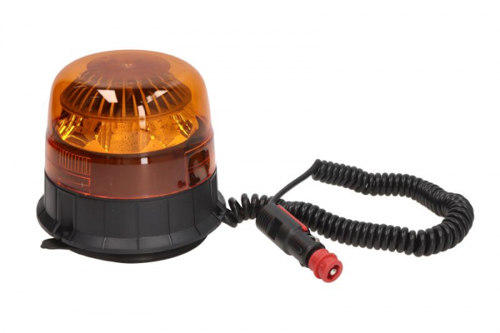 Girofar (portocaliu, 10 30V, LED, LED, 9W, fixare magnetica, numar programe: 1, turning)