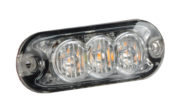 Girofar (portocaliu, 12 24V, LED, fixare orizontala, directionala; pentru montaj pe suprafete verticale)
