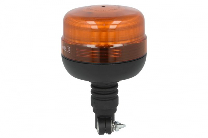 Girofar (portocaliu, 12 24V, LED, LED, 19W, Fixare flexibila, tubular cap, numar programe: 1)
