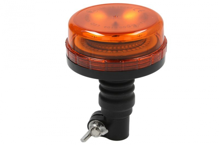Girofar (portocaliu, 12 24V, LED, LED, Fixare flexibila, tubular cap, numar programe: 3)