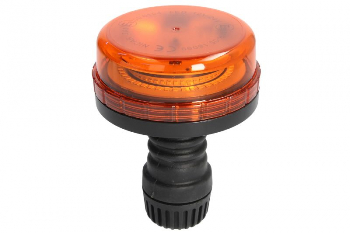 Girofar (portocaliu, 12 24V, LED, LED, Fixare flexibila, tubular cap, numar programe: 3)