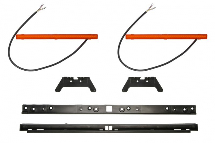 Girofar (portocaliu, 12 24V, LED, LED, numar programe: 1, directional, lungime cablu; 0,5m)