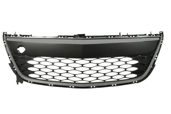 Grila bara fata (cadru cromat; cu dunga cromata, plastic, crom negru) MAZDA CX-7 2007-2012