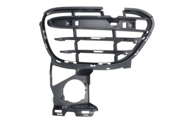 Grila bara fata deschis, turbo, plastic potrivit porsche cayenne ii 92a 958 2010-2014