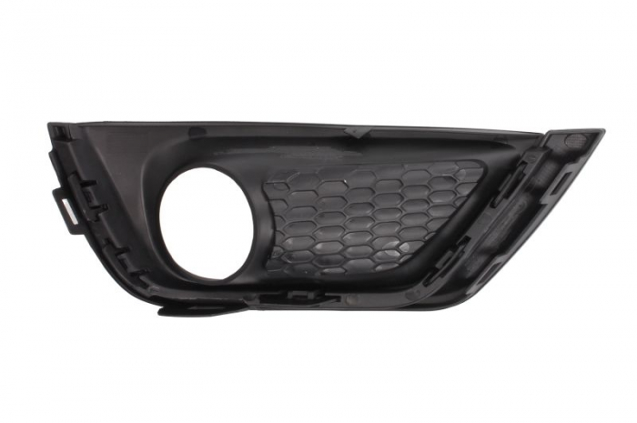 Grila bara fata dreapta cu locas proiectoare, plastic, negru JEEP COMPASS dupa 2016 [2]