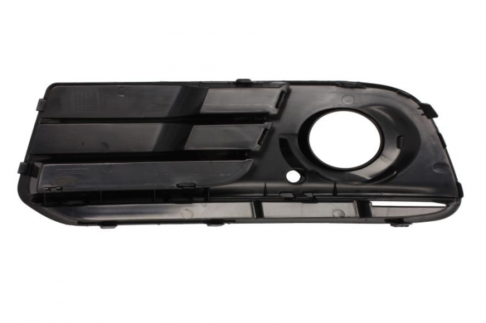 Grila bara fata Dreapta (cu orificii pentru lampa ceata, plastic, crom/negru) potrivit AUDI Q5 10.08-05.17 11.08-06.12 [2]