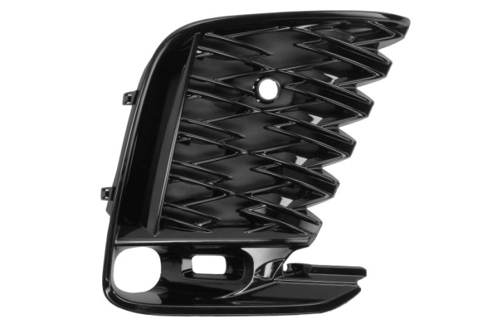 Grila bara Fata Dreapta F-SPORT, cu gauri pentru lumini de zi, cu orificii senzori parcare potrivit LEXUS RX 06.22- 06.22-