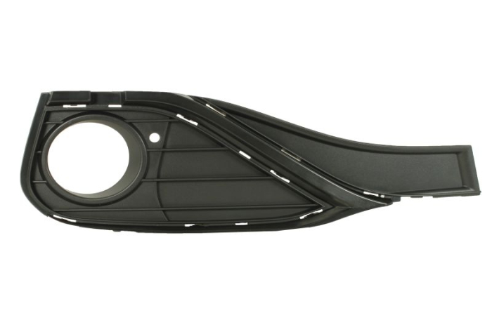Grila bara Fata Dreapta inchis, SPORT, cu orificii proiector ceata, plastic, negru potrivit BMW 4 F32, F82, 4 F33, F83, 4 GRAN COUPE F36 07.13-05.21 07.13-