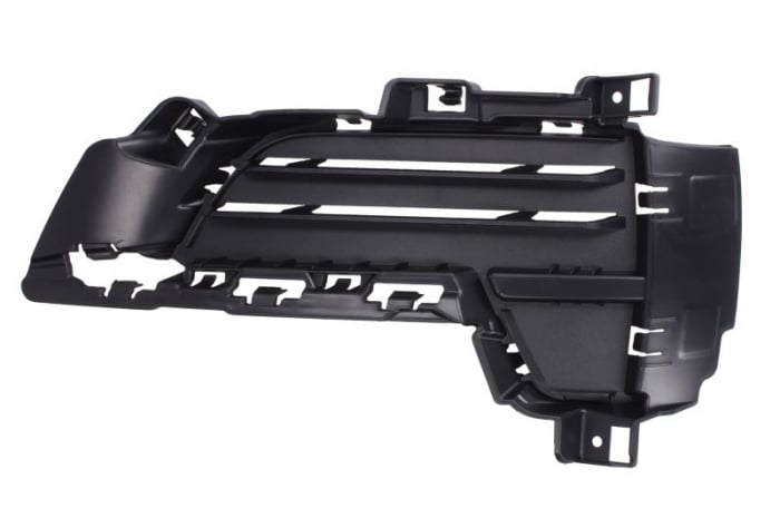 Grila bara fata dreapta inchisa, plastic, negru BMW X5 F15, F85 intre 2013-2018