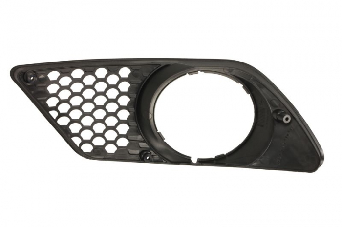 Grila bara fata Dreapta model AMG cu locas proiector negru potrivit MERCEDES Clasa C T-MODEL S204, C W204 2007-2014 [2]