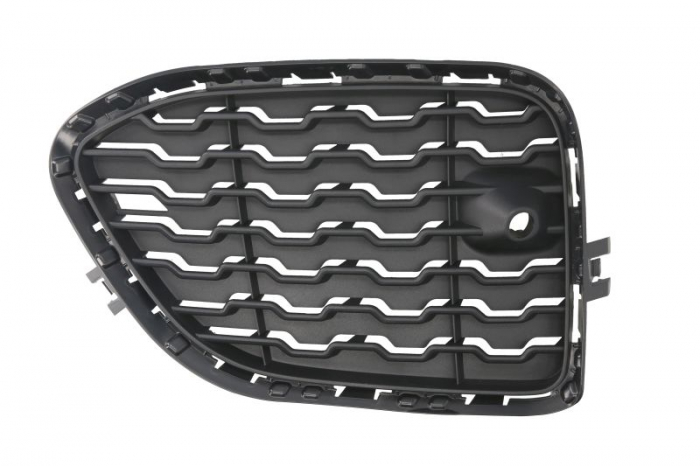 Grila bara fata dreapta model pachet m, plastic, negru potrivit bmw x3 f25 2010-2017