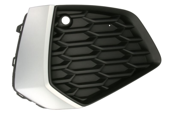 Grila bara Fata Dreapta plastic, gri negru potrivit AUDI A3, A3 ALLSTREET 11.19- 07.16-