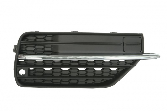 Grila bara fata dreapta plastic, negru crom VOLVO XC90 2 II intre 2014-2020