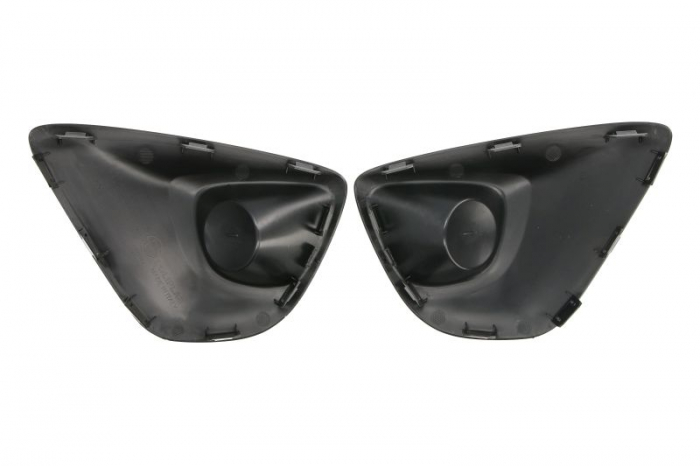 Grila bara fata Dreapta/Stanga set, plastic, negru potrivit OPEL VIVARO B dupa 201412.19 dupa 2014 [2]