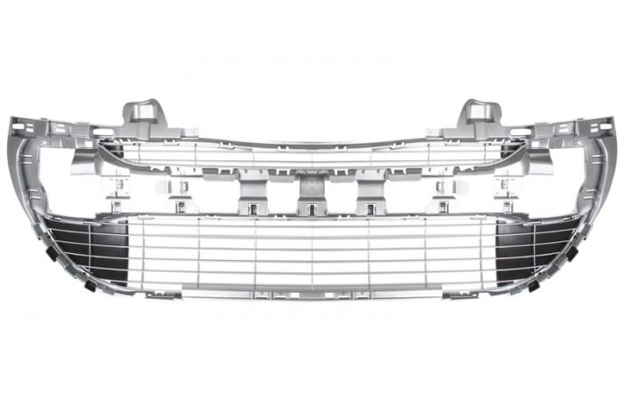 Grila bara fata mijloc, argintiu PEUGEOT 308 intre 2007-2011