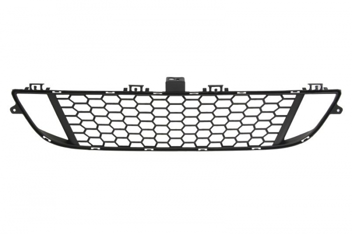 Grila bara fata mijloc, model pachet m, plastic, negru potrivit bmw 2 f22, f87, 2 f23 10.12- 2013-2016