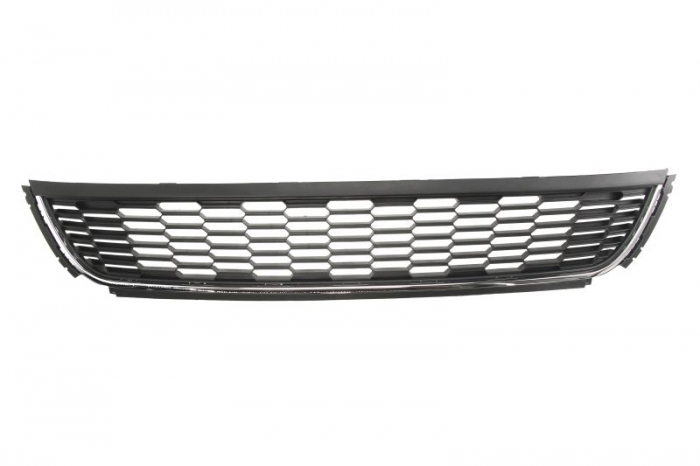 Grila bara fata (plastic, crom negru) potrivit VW POLO, POLO IV, POLO V 09.02-05.22 06.09-