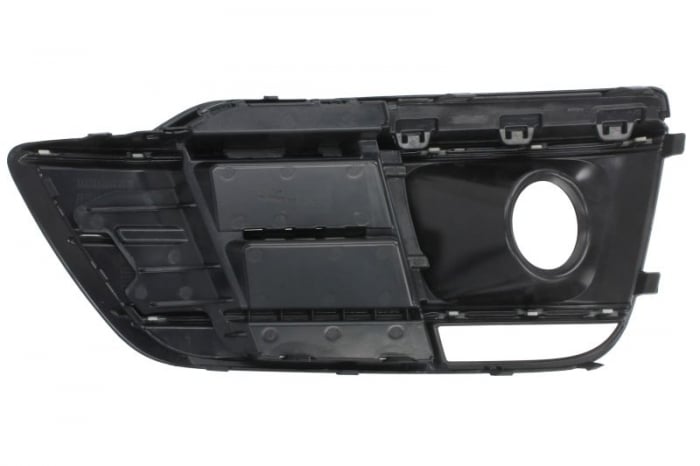 Grila bara fata S-LINE, cu locas proiectoare, plastic, negru lucios potrivit AUDI Q5 FY 2017-2020 [2]