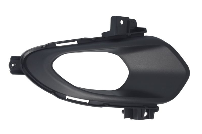 Grila bara Fata Stanga BASIS, cu orificii proiector ceata, abs, negru potrivit KIA CEE D 05.12-07.18