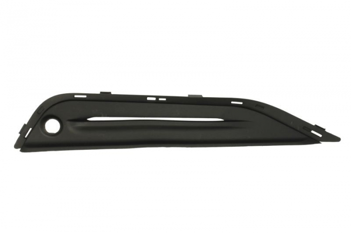 Grila bara fata stanga cu gauri senzori parcare plastic, negru potrivit volvo s60 ii 2013-2019