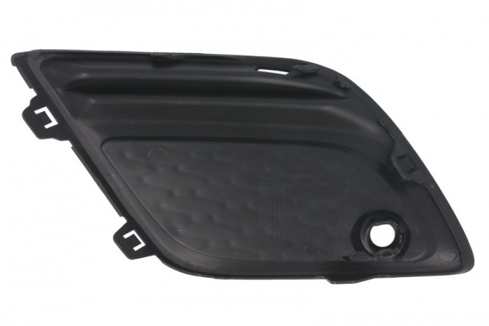 Grila bara fata stanga cu gauri senzori parcare plastic, negru potrivit VOLVO XC60 2008-2013 [2]