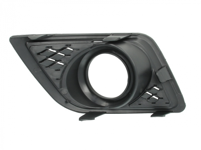 Grila bara fata stanga potrivit FORD FIESTA 2005-2008 - cu locas proiectoare, negru [2]