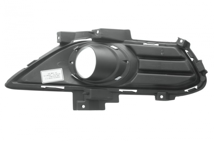 Grila bara fata stanga cu locas proiectoare, negru lucios/crom FORD MONDEO dupa 2014 [2]