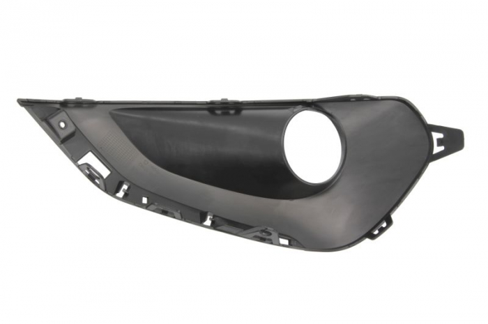 Grila bara fata stanga cu locas proiectoare, plastic, neagra PEUGEOT 208 dupa 2015 [2]