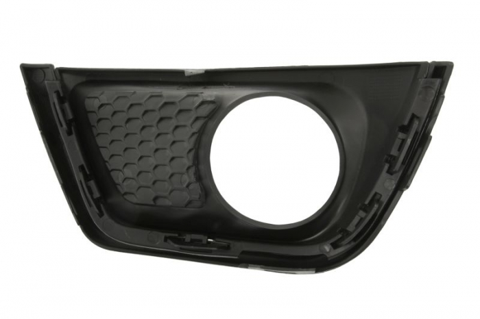 Grila bara fata stanga cu locas proiectoare, plastic, negru JEEP COMPASS dupa 2016 [2]