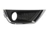 Grila bara fata potrivit Jeep Compass dupa 2016 - Stanga cu locas proiector plastic, crom/negru [2]