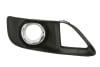 Grila bara fata Stanga cu locas proiector plastic, crom/negru potrivit CHRYSLER 300C; LANCIA THEMA 2004-2014 [2]