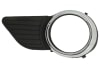 Grila bara fata potrivit Toyota Sienna 2010-2017 - Stanga cu locas proiector plastic, crom/negru [2]
