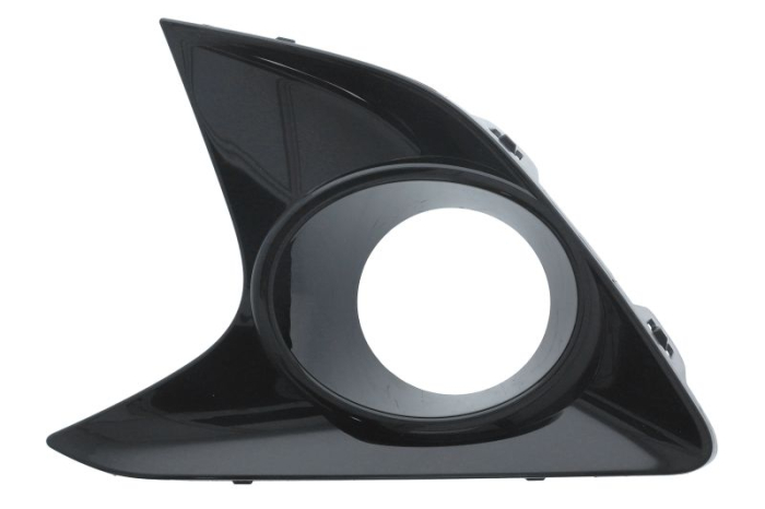 Grila bara Fata Stanga cu orificii proiector ceata, negru lucios potrivit TOYOTA AYGO X 03.22- 03.22-