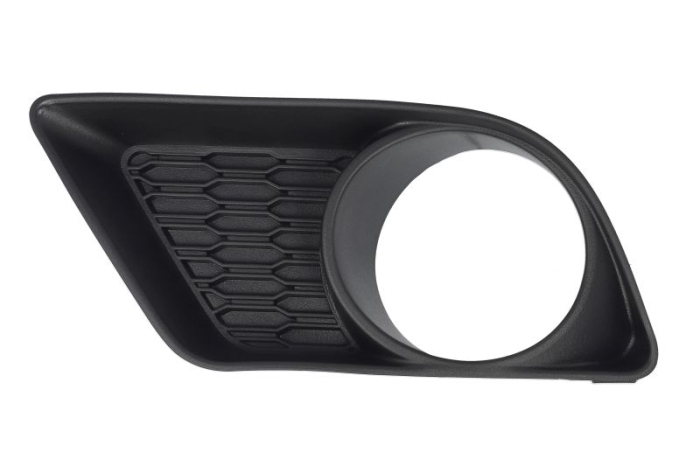 Grila bara Fata Stanga cu orificii proiector ceata, negru potrivit DODGE CHARGER 09.10- 11.10-12.14