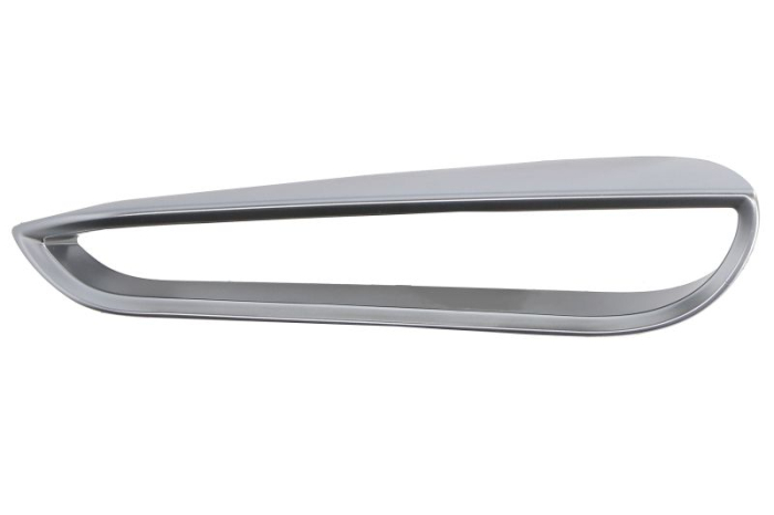 Grila bara Fata Stanga lateral, grund, pachet M, metalizata potrivit BMW 1 F40 07.19-