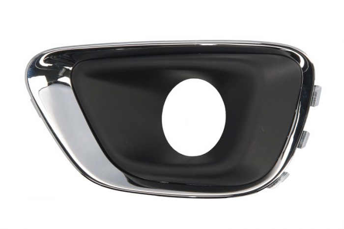 Grila bara fata stanga (locas proiector, plastic, crom negru) jeep compass 2011-2016
