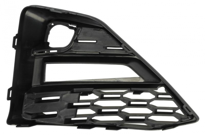 Grila bara fata stanga model pachet M, cu locas proiectoare, plastic, negru potrivit BMW 2 Active Tourer F45, F46, 2 Gran Tourer F46 dupa 2018 [2]
