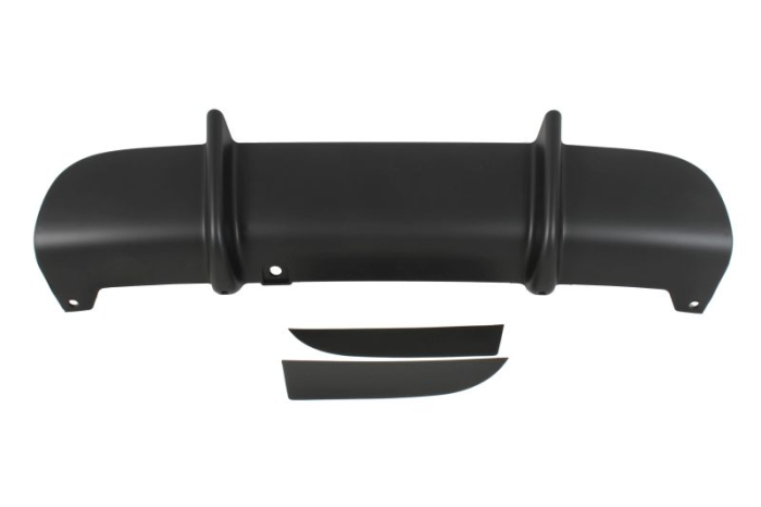 Grila bara Spate Inferior, pachet M, negru-mat potrivit BMW 3 E90, 3 E92, 3 E93 03.06-12.13 03.06-03.10