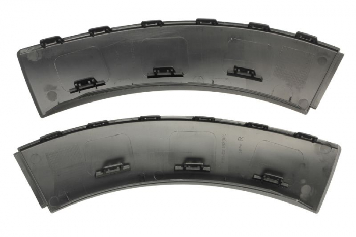 Grila bara stanga/dreapta 2buc plastic, negru potrivit CITROEN C3 III 2016-2020 [2]